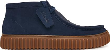 ΜΠΟΤΙΝΙΑ TORHILL HI 26183427 ΣΚΟΥΡΟ ΜΠΛΕ CLARKS