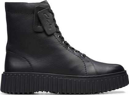 ΜΠΟΤΙΝΙΑ TORHILL RISE 26173870 ΜΑΥΡΟ CLARKS