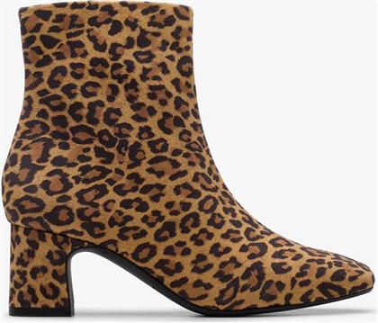 ΓΥΝΑΙΚΕΙΑ ΜΠΟΤΑΚΙΑ ANIMAL PRINT ΜΕ ΧΟΝΤΡΟ ΤΑΚΟΥΝΙ ''FERNIE ZIP'' - 26182937 ΚΑΦΕ CLARKS