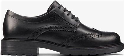ΓΥΝΑΙΚΕΙΑ ΔΕΡΜΑΤΙΝΑ OXFORD ''ORINOCO2'' - 26163621 ΜΑΥΡΟ CLARKS