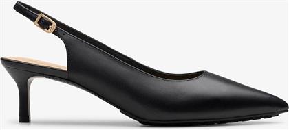 ΓΥΝΑΙΚΕΙΑ ΔΕΡΜΑΤΙΝΑ SLINGBACKS ''ADELA'' - 26179527 ΜΑΥΡΟ CLARKS