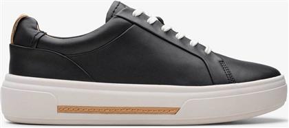 ΓΥΝΑΙΚΕΙΑ ΔΕΡΜΑΤΙΝΑ SNEAKERS ''HOLLYHOCK WALK'' - 26176307 ΜΑΥΡΟ CLARKS από το NOTOS