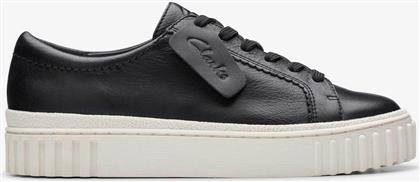 ΓΥΝΑΙΚΕΙΑ ΔΕΡΜΑΤΙΝΑ SNEAKERS ''MAYHILL WALK'' - 26176436 ΜΑΥΡΟ CLARKS