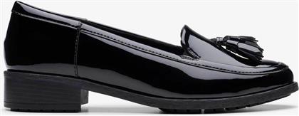 ΓΥΝΑΙΚΕΙΑ LOAFERS ΛΟΥΣΤΡΙΝΙ ''HAVISHAM-EDGE'' - 26178704 ΜΑΥΡΟ CLARKS