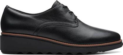 ΓΥΝΑΙΚΕΙΑ ΜΟΝΟΧΡΩΜΑ OXFORD ''SHARON RAE'' - 26175416 ΜΑΥΡΟ CLARKS