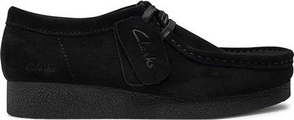 ΓΥΝΑΙΚΕΙΑ SUEDE ΜΟΚΑΣΙΝΙΑ ''WALLABEE'' - 26174746 ΜΑΥΡΟ CLARKS