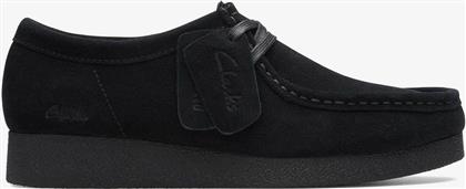 ΓΥΝΑΙΚΕΙΑ SUEDE ΜΟΚΑΣΙΝΙΑ ''WALLABEE EVO'' - 26174746 ΜΑΥΡΟ CLARKS