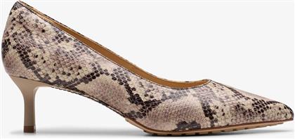 ΓΥΝΑΙΚΕΙΕΣ ΔΕΡΜΑΤΙΝΕΣ ΓΟΒΕΣ ''ADELA COURT SNAKE'' - 26179298 ΓΚΡΙ CLARKS