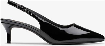 ΓΥΝΑΙΚΕΙΕΣ ΔΕΡΜΑΤΙΝΕΣ ΓΟΒΕΣ SLING ΛΟΥΣΤΡΙΝΙ ''ZAREY'' - 26183157 ΜΑΥΡΟ CLARKS