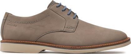 ΚΛΕΙΣΤΑ ΠΑΠΟΥΤΣΙΑ ATTICUS LTLACE 26176084 ΓΚΡΙ CLARKS