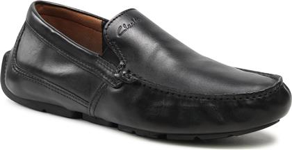 ΜΟΚΑΣΙΝΙΑ MARKMAN PLAIN 261587077 ΜΑΥΡΟ CLARKS από το EPAPOUTSIA