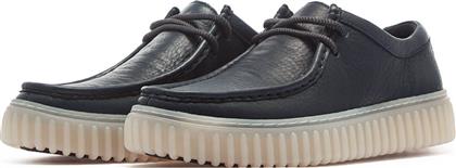 TORHILL LO - CL.NAVY LEATHER CLARKS