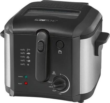 CLFR3649 1600 W 2.5 L ΜΑΥΡΟ/ΑΣΗΜΙ ΦΡΙΤΕΖΑ ΛΑΔΙΟΥ CLATRONIC
