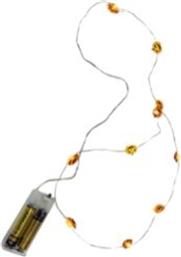 CLC ΛΑΜΠΑΚΙΑ ΚΟΛΟΚΥΘΕΣ 10 LED ΘΕΡΜΟ ΛΕΥΚΟ 30CM (CW40172)