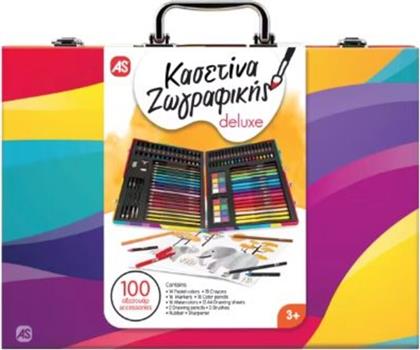 ΜΑΘΑΙΝΩ & ΔΗΜΙΟΥΡΓΩ ΕΡΓΑΣΤΗΡΙΟ ΖΩΓΡΑΦΙΚΗΣ DELUXE 100 ΑΞΕΣΟΥΑΡ (1038-11050) CLEMENTONI