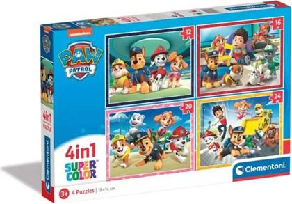 ΠΑΖΛ 4 IN 1 PAW PATROL (1200-21513) CLEMENTONI από το MOUSTAKAS