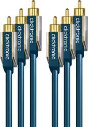 HC400 3RCA VIDEO CABLE 5M ADVANCED CLICKTRONIC