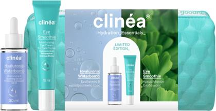 PROMO LIMITED EDITION HYALURONIC WATERBOMB 30ML & EYE SMOOTHIE 15ML & ΔΩΡΟ ΝΕΣΕΣΕΡ 1 ΤΕΜΑΧΙΟ CLINEA