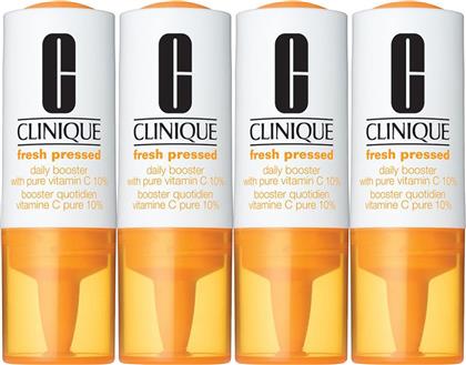 FRESH PRESSED DAILY BOOSTER WITH PURE VITAMIN C 4 X 8.5 ML - ZN9H010000 CLINIQUE