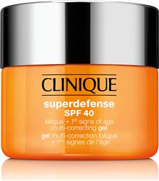 SUPERDEFENSE SPF 40 FATIGUE + 1ST SIGNS OF AGE MULTI-CORRECTING GEL - K435010000 CLINIQUE