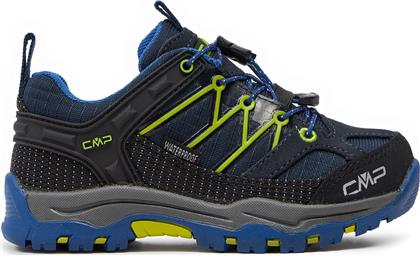 ΠΑΠΟΥΤΣΙΑ ΠΕΖΟΠΟΡΙΑΣ KIDS RIGEL LOW TREKKING WP 3Q54554 ΣΚΟΥΡΟ ΜΠΛΕ CMP