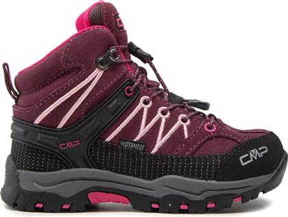 ΠΑΠΟΥΤΣΙΑ ΠΕΖΟΠΟΡΙΑΣ KIDS RIGEL MID TREKKING SHOE WP 3Q12944 ΜΠΟΡΝΤΟ CMP