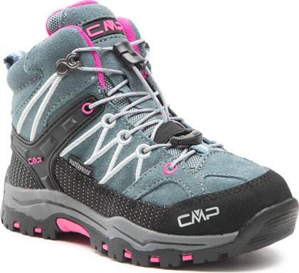 ΠΑΠΟΥΤΣΙΑ ΠΕΖΟΠΟΡΙΑΣ KIDS RIGEL MID TREKKING SHOE WP 3Q12944 ΓΚΡΙ CMP από το MODIVO