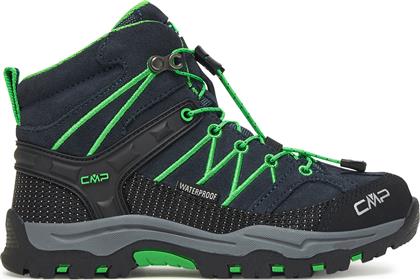ΠΑΠΟΥΤΣΙΑ ΠΕΖΟΠΟΡΙΑΣ KIDS RIGEL MID TREKKING SHOES WP 3Q12944K ΣΚΟΥΡΟ ΜΠΛΕ CMP