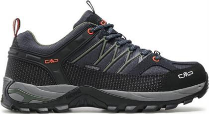 ΠΑΠΟΥΤΣΙΑ ΠΕΖΟΠΟΡΙΑΣ RIGEL LOW TREKKING SHOE WP 3Q54457 ΜΑΥΡΟ CMP