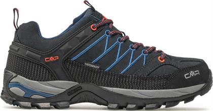 ΠΑΠΟΥΤΣΙΑ ΠΕΖΟΠΟΡΙΑΣ RIGEL LOW TREKKING SHOES WP 3Q13247 ΣΚΟΥΡΟ ΜΠΛΕ CMP