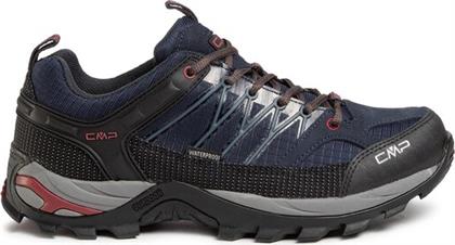 ΠΑΠΟΥΤΣΙΑ ΠΕΖΟΠΟΡΙΑΣ RIGEL LOW TREKKING SHOES WP 3Q54457 ΣΚΟΥΡΟ ΜΠΛΕ CMP