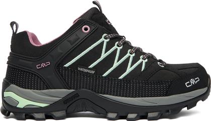 ΠΑΠΟΥΤΣΙΑ ΠΕΖΟΠΟΡΙΑΣ RIGEL LOW WP 3Q13246 ΜΑΥΡΟ CMP