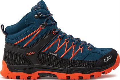 ΠΑΠΟΥΤΣΙΑ ΠΕΖΟΠΟΡΙΑΣ RIGEL MID TREKKING SHOES WP 3Q12944J ΣΚΟΥΡΟ ΜΠΛΕ CMP