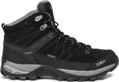 ΠΑΠΟΥΤΣΙΑ ΠΕΖΟΠΟΡΙΑΣ RIGEL MID TREKKING SHOES WP 3Q12947 ΜΑΥΡΟ CMP από το EPAPOUTSIA