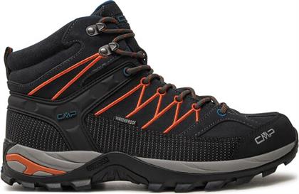 ΠΑΠΟΥΤΣΙΑ ΠΕΖΟΠΟΡΙΑΣ RIGEL MID TREKKING SHOES WP 3Q12947 ΜΑΥΡΟ CMP