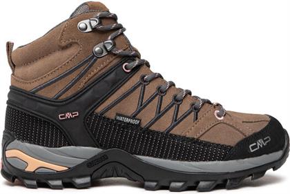 ΠΑΠΟΥΤΣΙΑ ΠΕΖΟΠΟΡΙΑΣ RIGEL MID WMN TREKKING SHOE WP 3Q12946 ΚΑΦΕ CMP