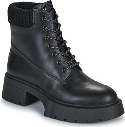 ΜΠΟΤΕΣ LEAH PLATFORM LEATHER LACE-UP BOOTIE COACH