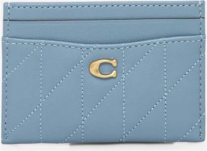 ΔΕΡΜΑΤΙΝΗ ΘΗΚΗ ΓΙΑ ΚΑΡΤΕΣ ESSENTIAL CARD CASE ΧΡΩΜΑ: ΜΠΛΕ COACH από το ANSWEAR