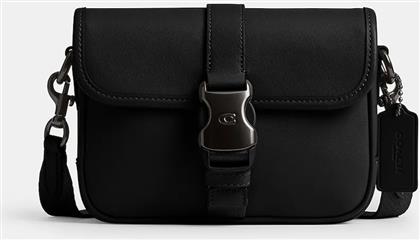 ΔΕΡΜΑΤΙΝΟ ΦΑΚΕΛΑΚΙ LEAGUE CROSSBODY 19 ΧΡΩΜΑ: ΜΑΥΡΟ, CY989 COACH