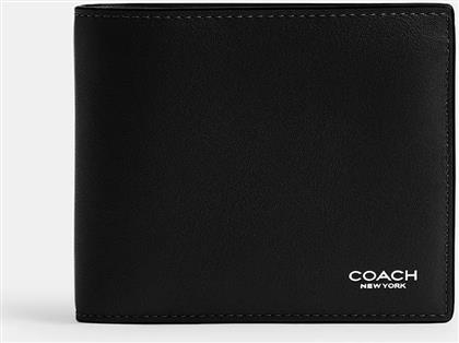 ΔΕΡΜΑΤΙΝΟ ΠΟΡΤΟΦΟΛΙ ΑΝΔΡΙΚΟ, ΧΡΩΜΑ: ΜΑΥΡΟ, CY911 COACH