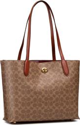 ΤΣΑΝΤΑ CC SIG WILLOW TOTE C0693 ΚΑΦΕ COACH