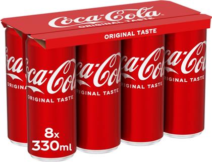 ΑΝΑΨΥΚΤΙΚΟ COLA ΚΟΥΤΙ 8X330ML COCA COLA