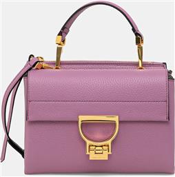 ΔΕΡΜΑΤΙΝΗ ΤΣΑΝΤΑ ΧΡΩΜΑ: ΜΑΥΡΟ, E1 MD5 55 B7 01 COCCINELLE