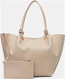 ΔΕΡΜΑΤΙΝΗ ΤΣΑΝΤΑ FINN ΧΡΩΜΑ: ΜΠΕΖ, E1 U07 11 01 01 COCCINELLE