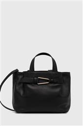 ΔΕΡΜΑΤΙΝΗ ΤΣΑΝΤΑ MALORY ΧΡΩΜΑ: ΜΑΥΡΟ, E1 R1K 18 01 01 COCCINELLE