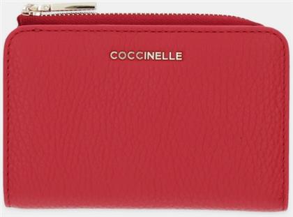 ΔΕΡΜΑΤΙΝΟ ΠΟΡΤΟΦΟΛΙ ΧΡΩΜΑ: ΚΑΦΕ, E2 MW5 11 D1 01 COCCINELLE