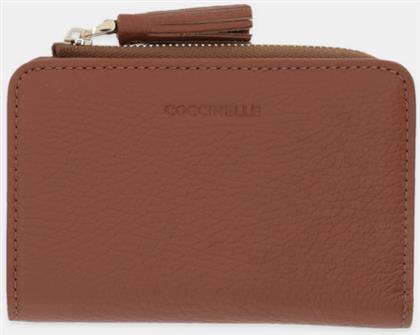 ΔΕΡΜΑΤΙΝΟ ΠΟΡΤΟΦΟΛΙ TASSEL ΧΡΩΜΑ: ΚΑΦΕ, E2.MU0.11.D1.01 COCCINELLE