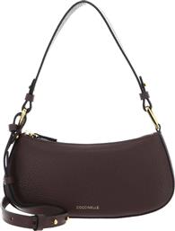 ΓΥΝΑΙΚΕΙΑ ΔΕΡΜΑΤΙΝΗ ΤΣΑΝΤΑ ΩΜΟΥ ''MERVEILLE'' - E5MRF-520101 ΚΑΦΕ ΣΚΟΥΡΟ COCCINELLE