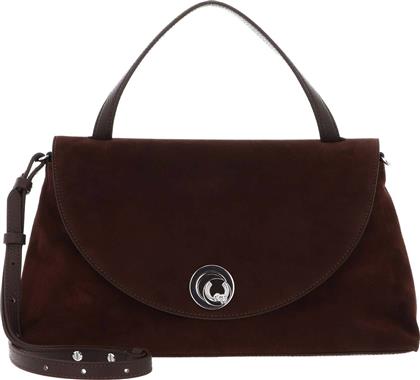 ΓΥΝΑΙΚΕΙΑ SUEDE ΤΣΑΝΤΑ ΧΕΙΡΟΣ ''NIKLA'' - E1TOC-180201 ΚΑΦΕ ΣΚΟΥΡΟ COCCINELLE