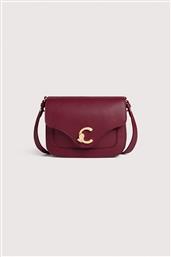 ΓΥΝΑΙΚΕΙΑ ΤΣΑΝΤΑ CROSSBODY ''C-ME'' - E1SSL-150101 ΜΠΟΡΝΤΟ COCCINELLE